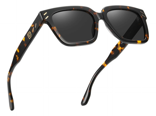 Duco Gafas De Sol Polarizadas Cuadradas Retro Para Hombres Y