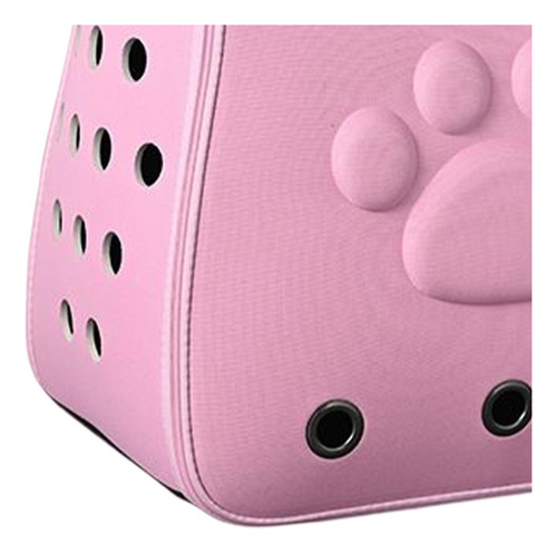 Gato Mochila Portador Bolso Bandolera Para Viajes Rosa