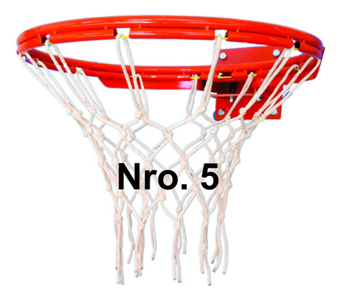 Aro Basquet Profesional N5 -   Macizo Rebatible Con Red