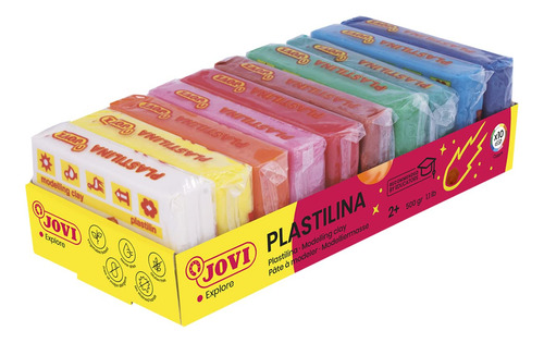 Plastilina Reutilizable En 10 Colores Para Manualidades Varios Colores