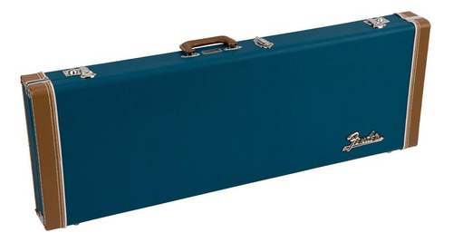 Fender Classic Series Wood Case, Strat/tele Lake Placid Blue