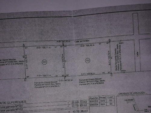 Imagen 5 de 5 de 23704 M2 En Los Molles Arriba Cerca Camping El Talar Divino!