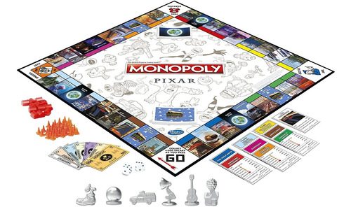 Juego De Mesa Monopoly: Pixar Edition