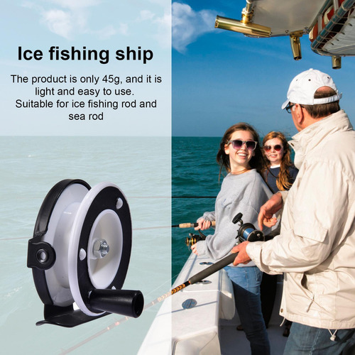 Carrete De Pesca En Hielo Carrete De Pesca Carpa Portátil Ca