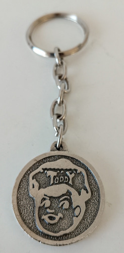 Antiguo Llavero Medalla Cacao Toddy Único Impecable Plateado (Usado)