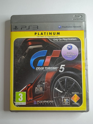 Gran Turismo 5 Juego Ps3 Original Completo Edicion Platinium