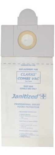 Janitized Jan-clcv-2 (10) Papel Premium Bolsa Aspiradora Com