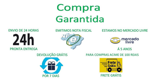 Campainha Sem Fio / 32 Toques / Led Wireless / Bivolt 100m