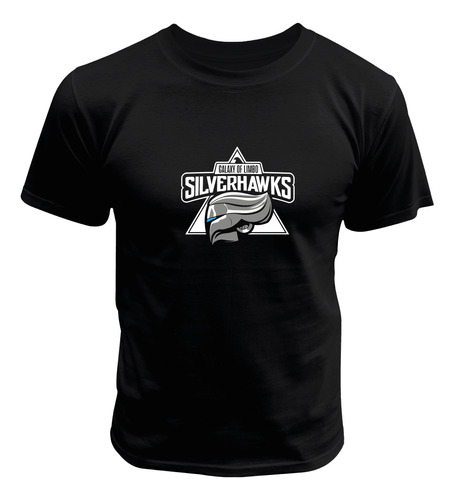 Camiseta Halcones Galácticos Silver Hawks Rayo De Plata