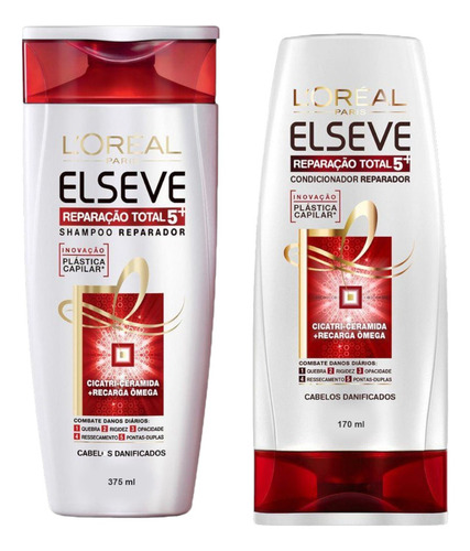 Elseve Kit Reparação Total 5 Shampoo + Condicionador