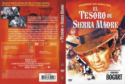 El Tesoro De La Sierra Madre - Humphrey Bogart - Dvd