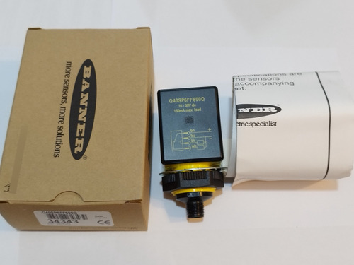 Q40sp6ff600q Sensor Banner Nu. 34343 En Su Empaque Oferta (Usado)