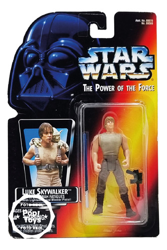 Outlet Ocdl - Kenner - Star Wars - Red Card - Luke Dagobah