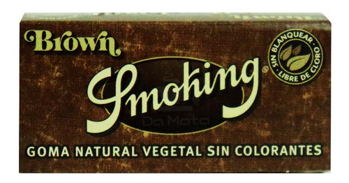 Caixa De Seda De Rolo Smoking Brown