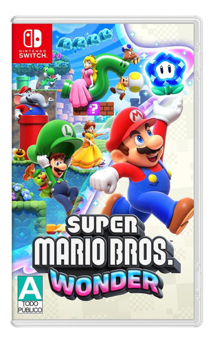 Super Mario Bros Wonder Nintendo Switch Nuevo Sellado Fisico