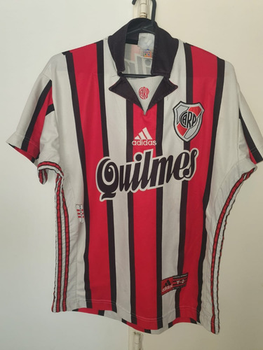 Camiseta River Plate 1999 Tricolor #7 Saviola Talle 2