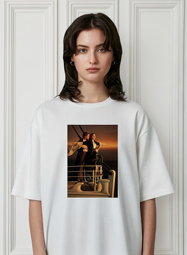 Remera Unisex Titanic Portada Kate Winslet Leonardi Ducaprio