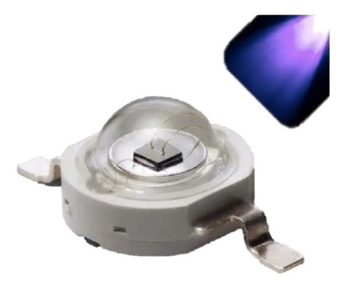 Imagen 1 de 4 de 6pcs Led 3w Epistar Uv Ultra Violeta 395 - 400nm 6 Piezas