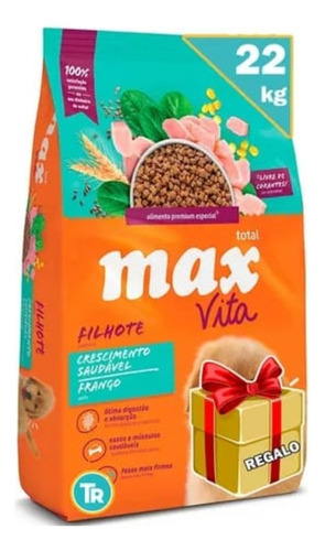 Alimento Max Cachorros Perro 22kg