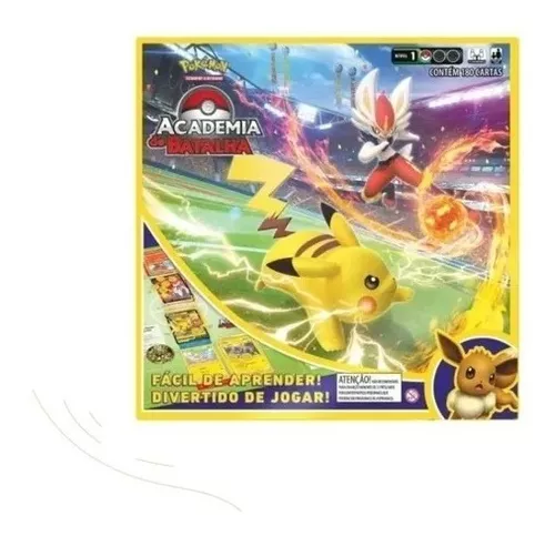 Jogo De Cartas Pokémon Tcg Box Academia De Batalha - Copag