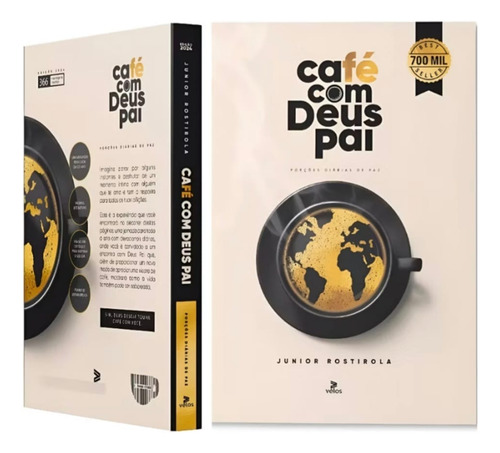 Kit Café Com Deus Pai, De Junior Rostirola. Editorial Café Com Deus Pai Em Português edições 2023 - 2024 - 2025