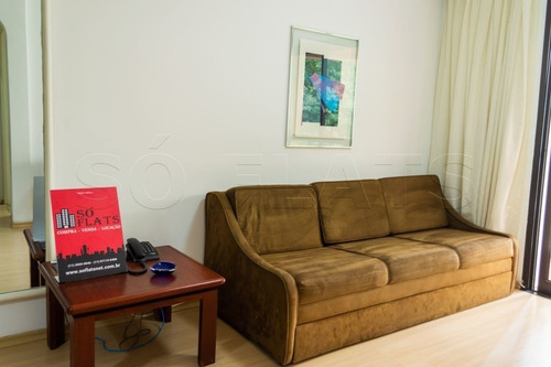 Imagem 9 de 15 de Flat, Andar Alto, Próximo A Av. 9 De Julho, Locação Sem Burocracia E Sem Fiador - Sf27685