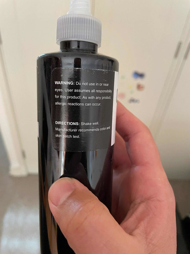 Imagen 3 de 3 de Tinta Para Tatuaje Dynamic Negro (blk) 8oz