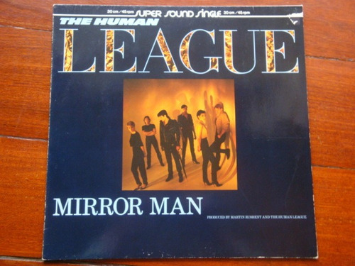 Human League Mirror Man 12  Vinilo Alema 82 Mx