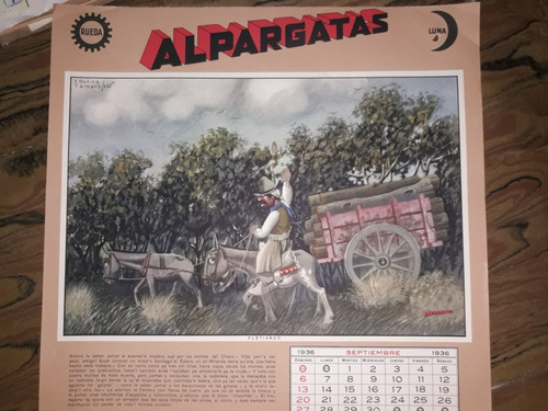 Alpargatas Calendario