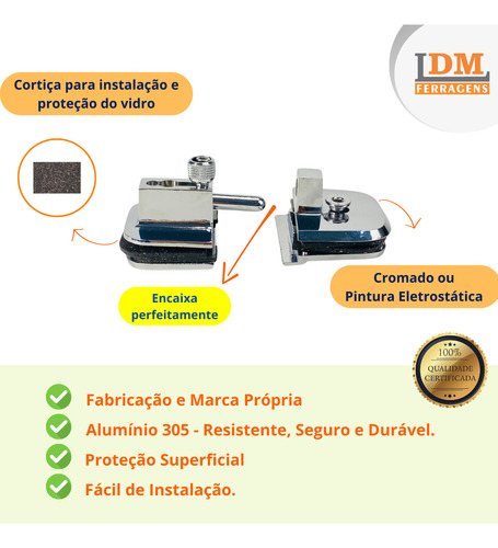 Kit Com 22 Trincos E 22 Contra Trinco V/v Janela De Vidro
