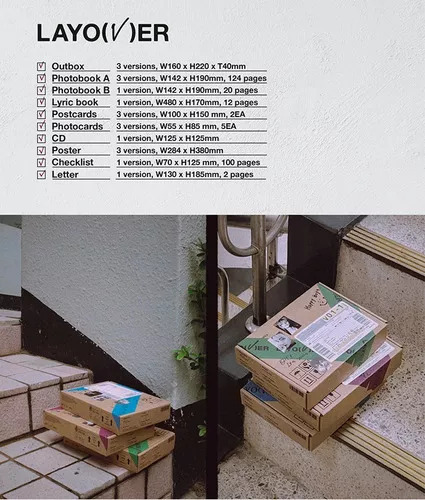 Álbum V Bts And Pob Layover