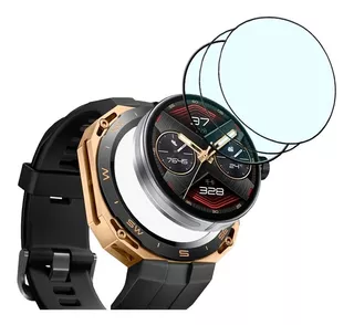 Kit 3 Micas 3d Compatible Con Huawei Watch Gt Cyber