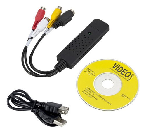 Adaptador Usb 2.0 A Rca, Tarjeta De Captura De Audio Y Vídeo