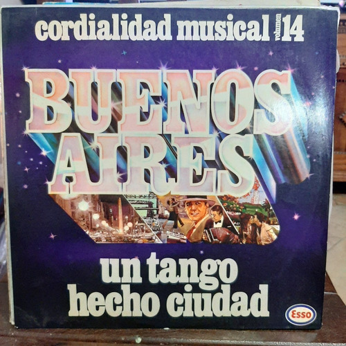 Vinilo Buenos Aires Un Tango Hecho Ciudad Volumen 14 T1