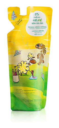 Shampoo Niños Repuesto Natura Nature Rizos Definidos 250ml