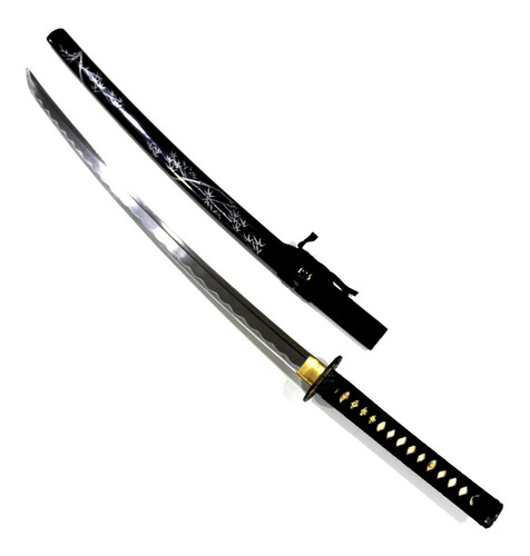 Katana Ten Ryu Bamboo Espada Filo Maximo Samurai Ninja Sword (Usado)