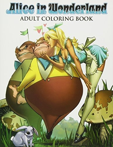 Alice In Wonderland Adult Coloring Book, De Brusha, Joe. Editorial Zenescope, Tapa Blanda En Inglés, 2016