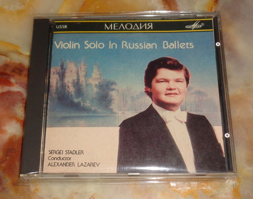 Sergei Stadler - Violin Solo In Russian Ballets - Cd Ussr