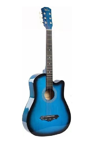 Guitarra Acústica Cutawey 41 Pulgadas Azul Audioimport