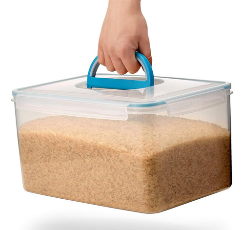 Contenedor De Almacenamiento De Comida Grande, Hermético, Co