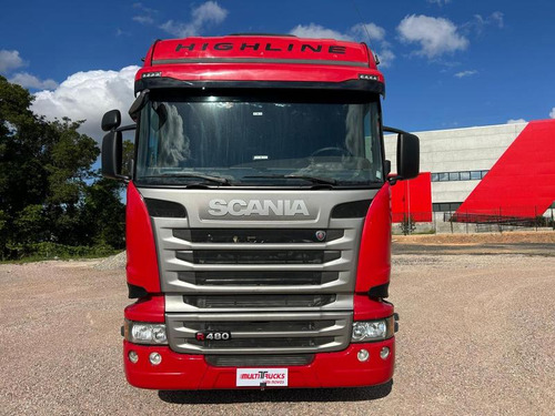 Scania R480 6x4 2017 Com Retarder