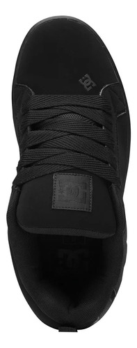 Dc ~ Zapatilla Court Graffik M Shoe Black / Black / Black