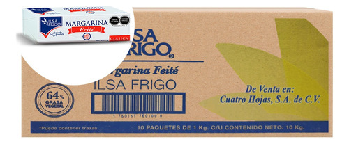 Margarina Ilsa Frigo Feite Caja 10 Kg 