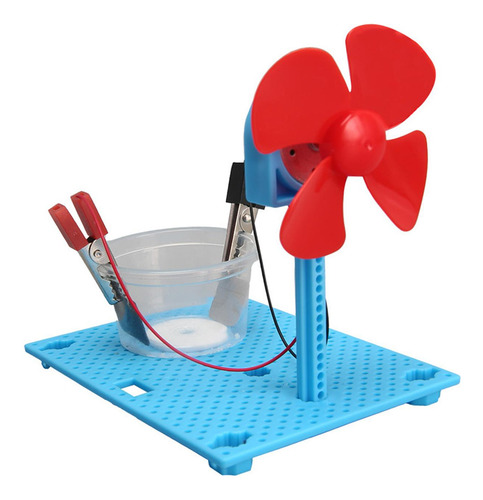 3 Kits De Motor Eléctrico De Hoja De Ventilador De Juguete