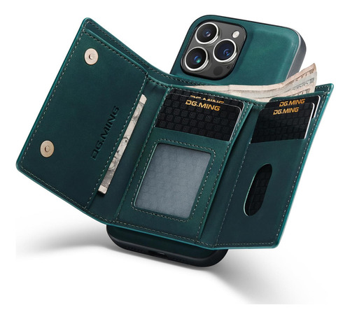 A Funda Tipo Cartera Con Atracción Magnética For iPhone