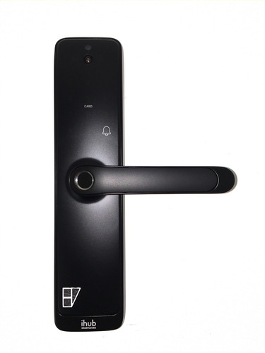 Cerradura Digital Ihub H40v Video Wifi-tarj-clave-airbnb Negro