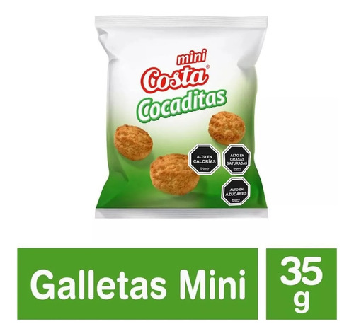 Galletas Mini Cocaditas 35gr Pack 2 Unidades