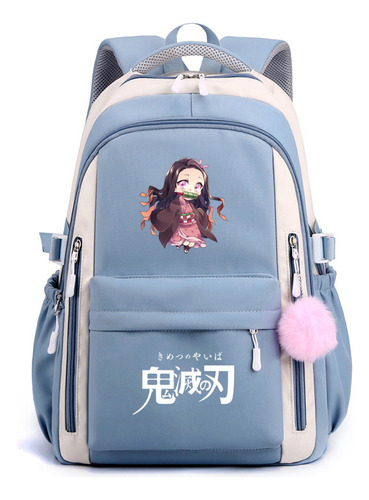 Nueva Mochila Periférica Demon Slayer De Gran Capacidad