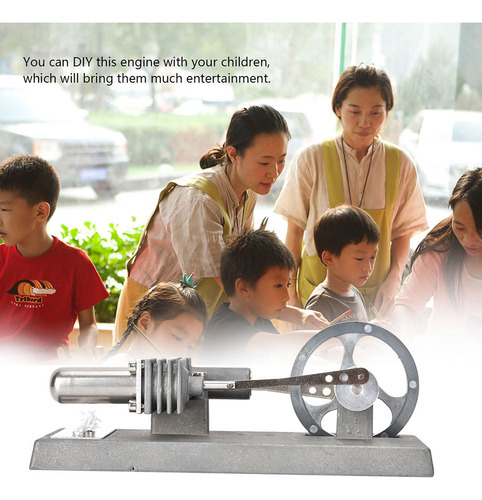 Juguete Educativo Modelo Hot Stirling Engine Con Generador D