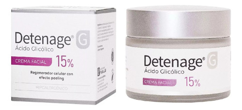 Crema Facial Antiedad Detenage G Acido Glicolico 15% X 50g